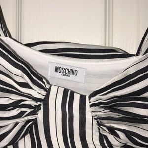 Moschino Dresses - Moschino Black and White Stripes Dress Moschino Dresses - Moschino Black and White Stripes Dress